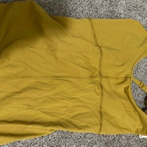 Free people Mustard Yellow Sleeveless one piece